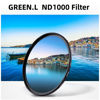 Picture of GREEN.L 95mm ND1000 Filter, Slim 10-Stop Fixed Neutral Density ND Filter 95mm for Camera Lens