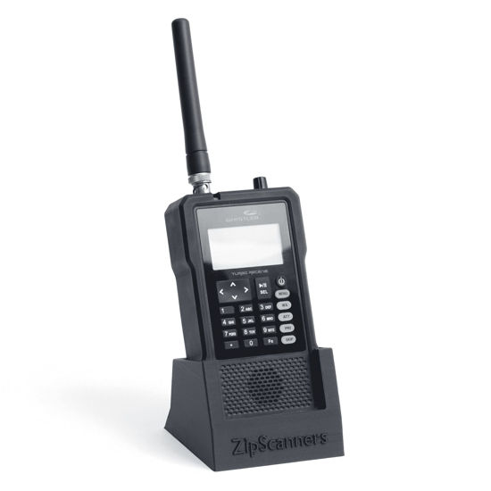 Picture of Desktop Stand for Whistler TRX-1 Police Scanner | Police Scanner NOT Included | Designed for The Uniden SDS100 Handheld Police Scanner Only | Stand Police Scanner Upright & Toggle Between Frequencies