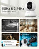 Picture of blurams Indoor Security Camera, 2K Pet Camera, 5GHz/2.4GHz Dual-Band, PTZ Dog Camera with Phone App, 360° Cameras for Home Security, 2-Way Audio, Motion Tracking, Night Vision, Siren, Cloud&SD