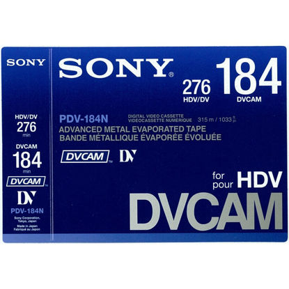 Picture of Sony PDV184N DVCAM 184 Minute Tape