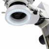 Picture of Vision Scientific VMLIFR-09W White Adjustable 144 LED Ring Light Illuminator for Stereo Microscope