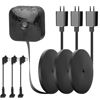 Picture of iTODOS 3 Pack 25ft/7.5m Outdoor Power Cord for Blink Outdoor (3rd Gen) XT3,Blink Outdoor 4(4th Gen)/Blink XT XT2 Camera with Adapter,Weatherproof Power Cable,Charging Cable Charger for Blink Outdoor