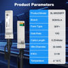 Picture of Sodola SFP+ Cable, 10G SFP+ DAC, 0.25M(0.82ft), Passive Direct Attach Copper Twinax Cable for Cisco SFP-H10GB-CU0.25M, Ubiquiti UniFi, TP-Link, Netgear, D-Link, Zyxel, Mikrotik and More