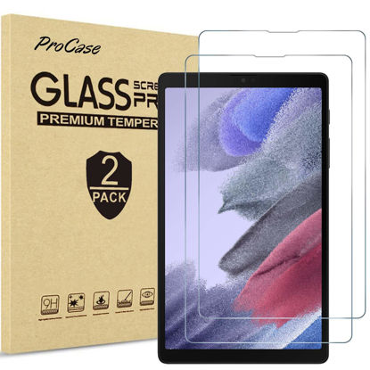 Picture of ProCase [2 Pack] Galaxy Tab A7 Lite 8.7 Inch 2021 Screen Protectors T220 T225 T227, Tempered Glass Screen Film Guard for Samsung Galaxy Tab A7 Lite 8.7" 2021 Release SM-T220 SM-T225 SM-T227