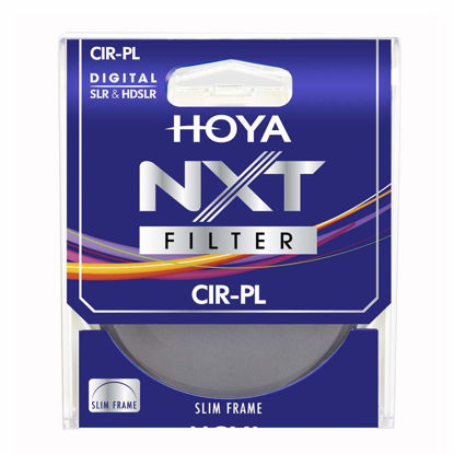 Picture of Hoya 58mm NXT Circular Polarizing Slim Frame Glass Filter,Black