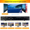 Picture of 4K HDMI Switch, 4K hdmi switcher 4 in 1 Out, IR Remote Control+Button Press, HDMI Splitter with 5 Modes Displays 1 Full Screen+4 Kinds Four Split, Support 3D HDCP2.2, Audio Extractor for PS4/5/PC/DVD