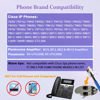 Picture of Callez RJ9 Phone Headset with Noise Cancelling Mic & Mute Switch, Corded Telephone Headset for Cisco 8851 8845 8841 8811 7965 7962 7945 7941 7841 7821 6941 6851 Plantronics M12 Office Landline Phones