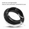 Picture of Walfront Photo Studio Elinchrom Speedring to Bowens Mount Converter Adapter Ring for Bowens Mount Flash Light Softbox