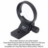 Picture of Tripod Mount Ring Lens Collar Support for Sony FE 135mm f/1.8 GM SEL135F18GM (G Master) Full Frame E-Mount Lens, Built-in Arca Type 55mm Quick Release Plate for Arca-Swiss Wimberley Tripod Head