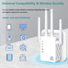 Picture of 2024 WiFi Extender - Wireless Signal Repeater Booster up to 9800 sq.ft - 1200Mbps Wall-Through Strong WiFi Booster-Dual Band 2.4G and 5G - 4 Antennas 360 Degree Full Coverage