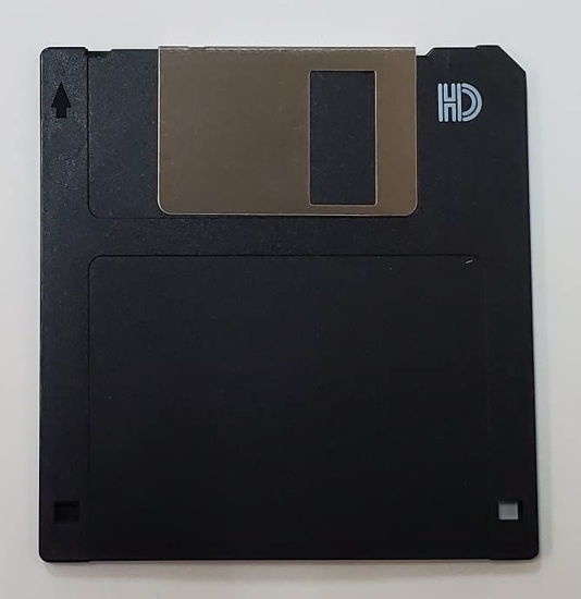 Picture of New Floppy Disk 50 Pack. High Density. 1.44 MB Format. Certified for Quality in 2021.