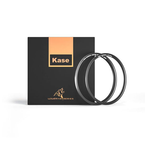 Picture of Kase Wolverine Magnetic Adapter Ring Kit - 82mm Ring Adapter for Filter and 82mm Ring Adapter for Lens (Convert Thread Filter to Magnetic Filter)