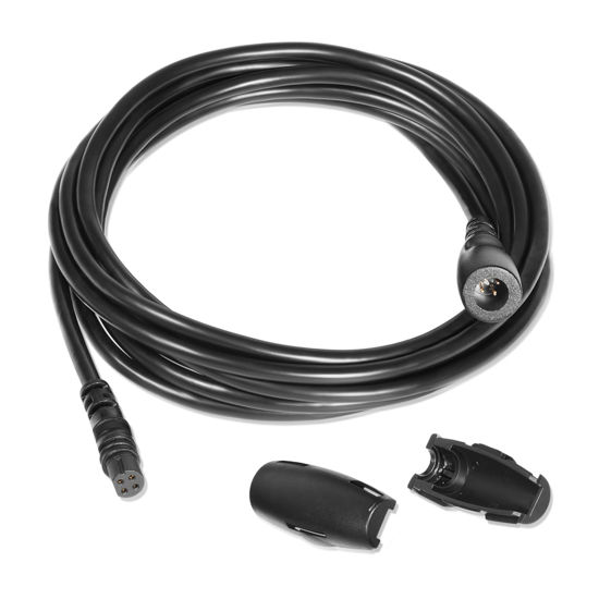 Picture of usvehj Replace for Garmin 010-11617-10 Transducer Extension Cable, fit for Echo 100 200 300 500 Series echoMAP Series, 4-Pin 10ft. (3m)