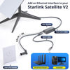 Picture of Starlink Ethernet Adapter Gen 2 (1pc Plug and Play) Star Link V2 RJ45 Ethernet Interface Wired Extenders