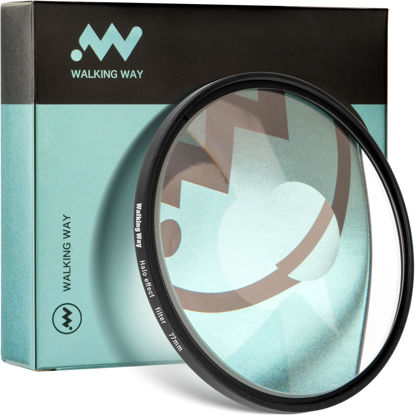 Picture of Walking Way Whirlpool Camera Effects Filter, Tunnel Vision Lens Filter, Spiral Halo Prism Lens Filter with Vortex and Circular Halo Frame Effect for Camera Lens (77mm)