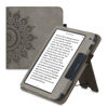 Picture of kwmobile Case Compatible with Kobo Libra 2 Case - Cover for eReader with Magnetic Closure - Grey