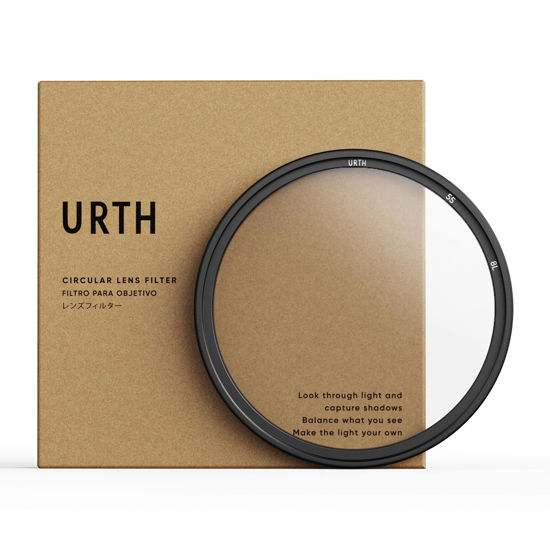 Picture of Urth 55mm UV Lens Filter - Ultra-Slim, Multi-Coated UV Camera Lens Protection