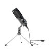 Picture of TALK WORKS USB Microphone with Tripod - External Microphone for Computer - Gaming, Streaming, Meetings, Podcasts, Recording and More - Adjustable and Portable with USB Cable Included