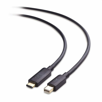 Picture of Cable Matters Mini DisplayPort to USB C Cable 6ft (USB C to Mini DisplayPort Cable) Support 4K 60Hz -Not Compatible with Portable USB-C Monitor, USB C or Thunderbolt Storage, Hard Drives