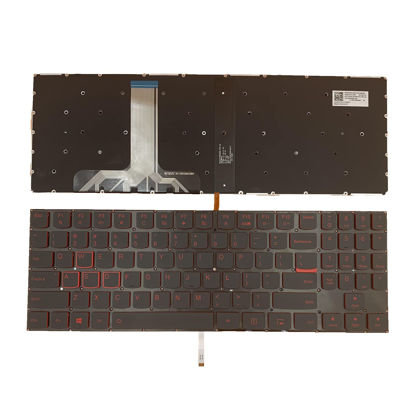 Picture of Laptop Replacement US Layout Red Backlight Keyboard for Lenovo Legion Y520 Y520-15IKB Y720 R720 R720-15IKB Y720-15IKB 15 15IKB 9Z.NDKBN.D01 Y530-15 Y7000 Y7000P Y530-15ICH Y540-15IRH Y540-17IRH