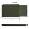 Picture of 13.3-14" Laptop Sleeve, Padded Laptop Case, Thin Portable Versatile Laptop Case Bag Compatible with Laptop 2022 Pro 14 inch/2015 Pro 13.3 inch/2015 Air 13.3 inch (Dark Green)