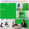 Picture of Green Screen Backdrop Kit, 6.5X6.5ft Backdrop Stand with Green Photo Backdrop, Seamless Greenscreen for Streaming with Spring Clamp, Carry Bag, Adjustable Background Stand for Photography Zoom Parties