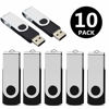 Picture of Aiibe 10 Pack 8GB USB Flash Drive Flash Drives USB 2.0 Thumb Drive Memory Stick Zip Drives Bulk (8GB, 10 Pack, Black)