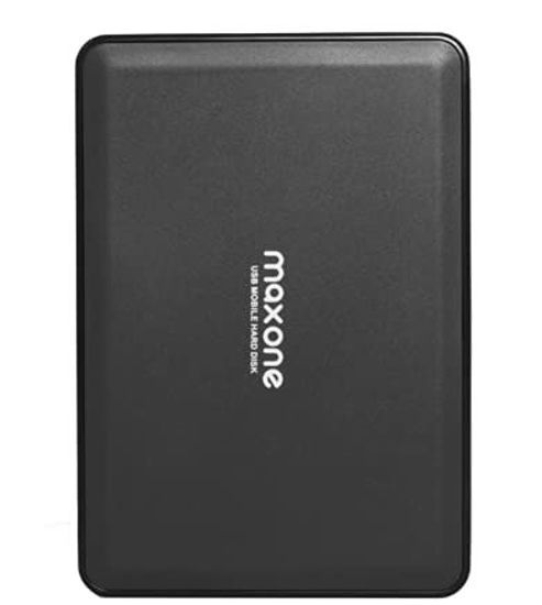 Picture of Maxone Portable External Hard Drives 500GB-USB 3.0 2.5'' HDD Backup Storage for PC, Desktop, Laptop, Mac, MacBook, Xbox One, PS4,TV, Chromebook, Windows - Black