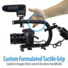 Picture of Scorpion EX Video Action Stabilizing Rig Handle Grip Handheld Stabilizer with Hot-Shoe Mount for Canon Nikon Sony Panasonic DSLR & Mirrorless Camera Camcorder (Single Cold Shoe)