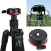 Picture of Neufday Camera Panning Base,3/8" Screw Aluminum Alloy Panorama Ball Tripod Head with Bubble Level