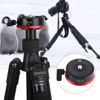 Picture of Neufday Camera Panning Base,3/8" Screw Aluminum Alloy Panorama Ball Tripod Head with Bubble Level