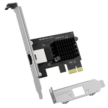 Picture of WAVLINK 2.5 Gigabit Ethernet PCIE Network Card, 10/100/1000/2500 Mbps RJ45 LAN Adapter for Desktop PC, Win10/11 Supported