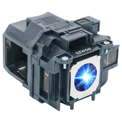 Picture of GZWOG ELPLP88 V13H010L88 Replacement Projector Lamp Bulb with Housing for EPSON PowerLite 955WH PowerLite 965H PowerLite 97H PowerLite 98H PowerLite 99WH PowerLite S27 PowerLite W29 PowerLite X27