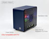 Picture of ElectroCookie Raspberry Pi 5 Case, Aluminum Mini Tower Case with Cooling Fan and Color Changing Ambient Light (Blue)