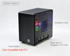 Picture of ElectroCookie Raspberry Pi 5 Case, Aluminum Mini Tower Case with Cooling Fan and Color Changing Ambient Light (Black)