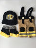 Picture of Pinbo Baby Photography Prop Crochet Knitted Firefighter Fireman Hat Pants Shoes