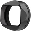 Picture of X100VI Square Metal Lens Hood for Fujifilm Fuji X100VI Camera accessories Black with 49mm UV Filter Adapter Ring Haoge LH-X54B