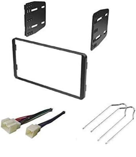 Picture of ASC Car Stereo Radio Install Dash Kit, Wire Harness, and Radio Tool to Install a Double Din Aftermarket Radio for select Ford Lincoln Mazda Mercury Vehicles - Compatible Vehicles Listed Below