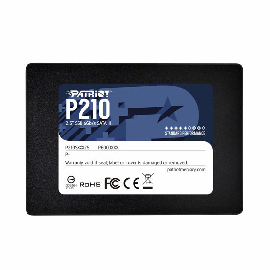 Picture of Patriot P210 512GB Internal SSD - SATA 3 2.5" - Solid State Drive - P210S512G25