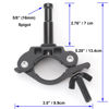 Picture of PHOCUS Coupler Clamp with 5/8" Stud for Photography Lighting Video Studio LED Lights Cameras (40-50mm)