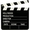 Picture of Premium Wooden Hollywood Director's Clapboard with Black & White Finish - 7" x 8" (1 Pc.) - Perfect for Aspiring Filmmakers and Movie Enthusiasts