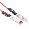 Picture of [Red Colored] 0.5m 10G SFP+ DAC Twinax Cable, 10Gbase-CU SFP+ Copper Cable, Compatible for Cisco SFP-H10GB-CU0.5M, Ubiquiti, Mellanox, Mikrotik, Netgear, Supermicro