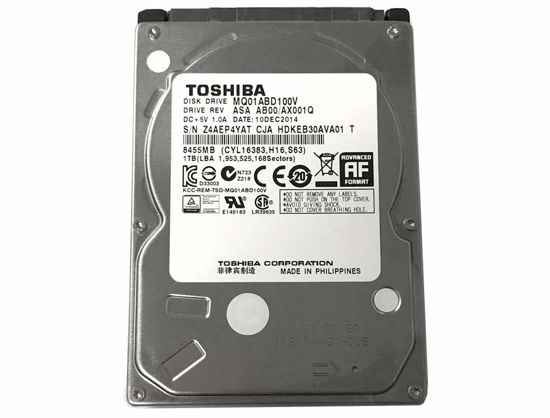 Picture of Toshiba 1TB 5400RPM 8MB Cache SATA 3.0Gb/s 2.5 inch PS3/PS4 Hard Drive - 3 Year Warranty