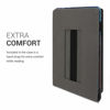 Picture of kwmobile Cover Compatible with Kobo Aura H2O Edition 2 Case - Stand + Strap - Cosmic Nature Blue/Grey/Black