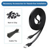 Picture of Basesailor Micro USB Power Cable 30FT 2Pack,9M Flat Micro USB Charging Power Cord,Charger for Wyze Cam Pan V4,Yi Cam,Nest Cam,Blink Mini/XT/XT2/3rd Gen Camera,Arlo Q,Furbo Dog,Netvue,Xbox Controller