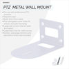 Picture of PTZ Camera Wall Mount Bracket Compatible with HuddleCam, Sony, AVIPAS, SMTAV, FOMAKO, PRISUAL & More, Universal Holder Shelf, by Brainwavz (White)