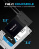 Picture of SABRENT USB 3.2 Type A to SATA/U.2 SSD Adapter Cable with 12V/2A Power Supply [EC-U2SA]