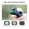 Picture of K&F Concept Magnetic Effect & ND & CPL Filter Set Compatible with DJI Osmo Pocket 3, 3 Pack CPL Black Diffusion 1/4 ND2-32 Filters Accessories, HD Optical Glass/Multi-coated