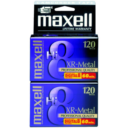 Picture of Maxell Hi-8 XR-Metal 120 min 8 mm (2-Pack)