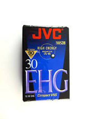 Picture of JVC 30-Minute VHS-C Camcorder Tapes (3 Pack) (TC30EHGBH3)